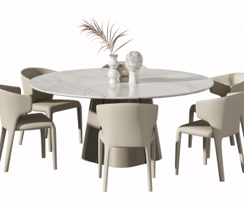 Modern Dining Table And Chairs-ID:525341081