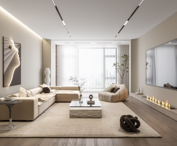 Modern A Living Room-ID:241359951