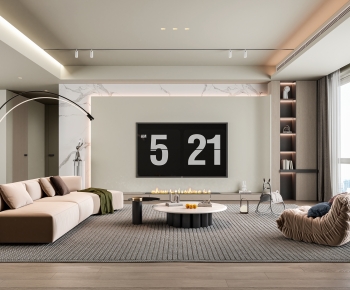 Modern A Living Room-ID:794945967