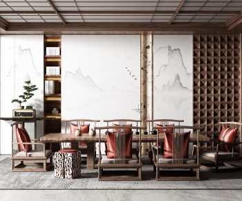 New Chinese Style Tea House-ID:396748077