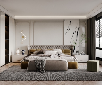 French Style Bedroom-ID:514499904
