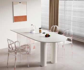 Modern Dining Table And Chairs-ID:651619912