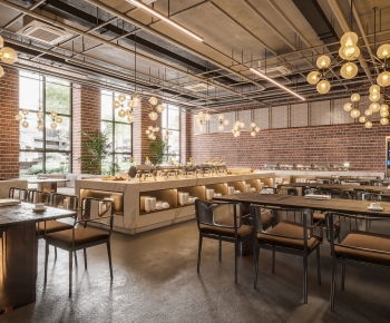 Industrial Style Restaurant-ID:497190952