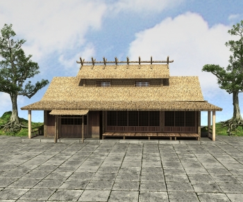 New Chinese Style Building Appearance-ID:382490275