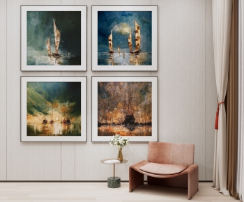 Modern Nordic Style Oil Painting-ID:305221089