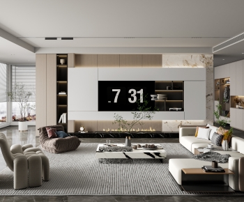 Modern A Living Room-ID:512062076
