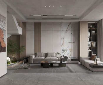 Modern A Living Room-ID:364480033