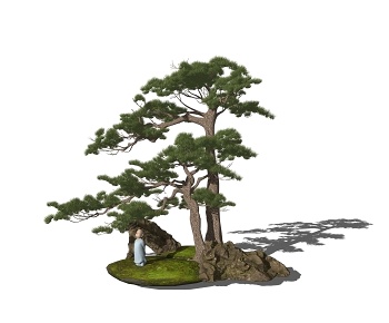 新中式松树-ID:1483977