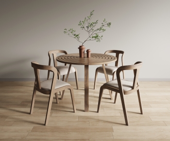 Nordic Style Leisure Table And Chair-ID:749833113