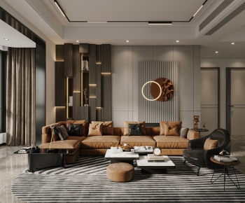 Modern A Living Room-ID:272315031