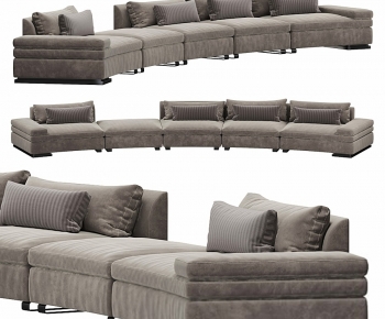 Modern Curved Sofa-ID:557317027