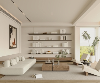 Wabi-sabi Style A Living Room-ID:142746933