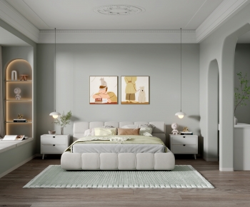 Nordic Style Bedroom-ID:127609015