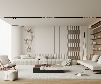 Wabi-sabi Style A Living Room-ID:453084958