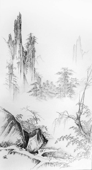 新中式装饰画-ID:4027694