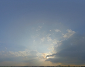 全景天空-日落-ID:855448816
