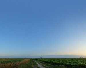 全景天空-蓝天少云-ID:4032788