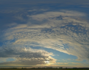 全景天空-日落-ID:969491862