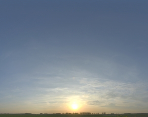 全景天空-日落-ID:291546661
