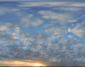 全景天空-日落-ID:556470431