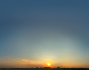 全景天空-日落-ID:163410117