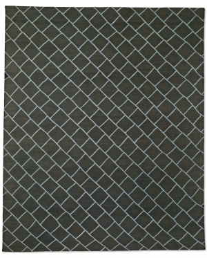 现代抽象几何图案地毯-ID:4000626