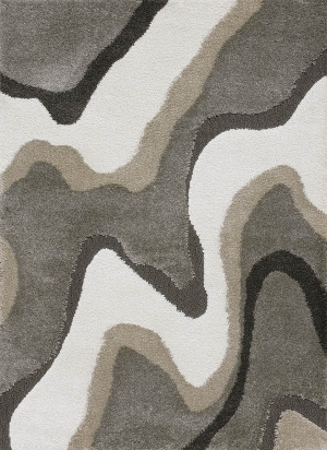 现代抽象几何图案地毯-ID:4000783