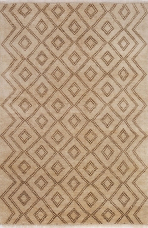 现代抽象几何图案地毯-ID:4000810