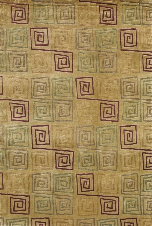 现代抽象几何图案地毯-ID:4000991