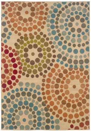 现代抽象几何图案地毯-ID:4001039