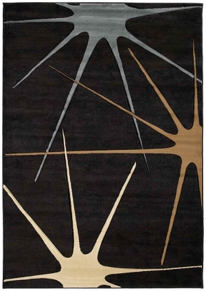 现代抽象几何图案地毯-ID:4001081