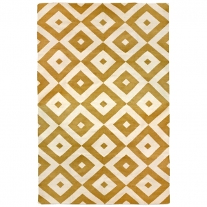 现代抽象几何图案地毯-ID:4001098