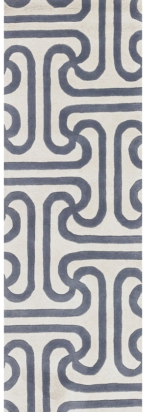 现代抽象几何图案地毯-ID:4001338