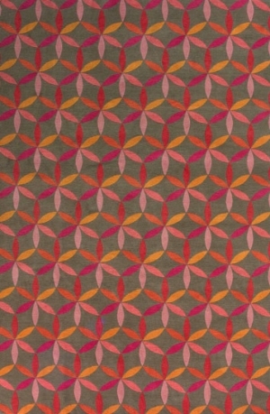 现代抽象几何图案地毯-ID:4001384
