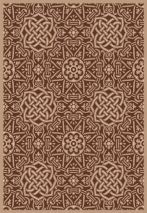 现代抽象几何图案地毯-ID:4001476