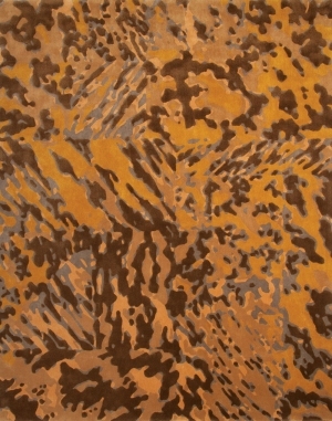 现代抽象几何图案地毯-ID:4001552