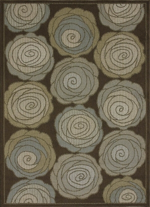 现代抽象几何图案地毯-ID:4001567