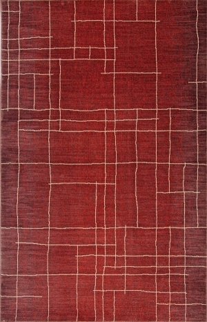 现代抽象几何图案地毯-ID:4001585