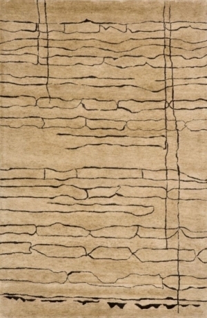 现代抽象几何图案地毯-ID:4001652