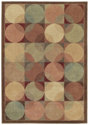 现代抽象几何图案地毯-ID:4001718