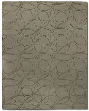 现代抽象几何图案地毯-ID:4002102