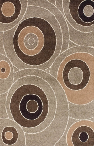 现代抽象几何图案地毯-ID:4002210