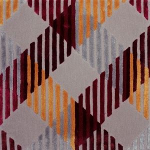 现代抽象几何图案地毯-ID:4002241
