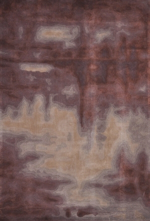 现代抽象几何图案地毯-ID:4002365