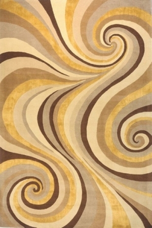 现代抽象几何图案地毯-ID:4002419