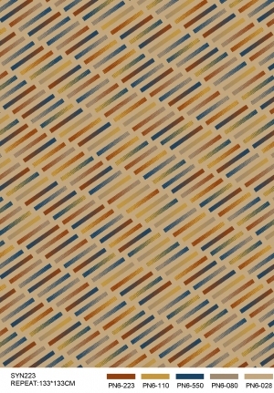 现代抽象几何图案地毯-ID:4002478