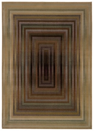 现代抽象几何图案地毯-ID:4002709