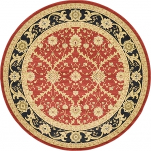 圆形古典欧式地毯-ID:4003148