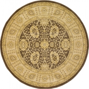 圆形古典欧式地毯-ID:4003176