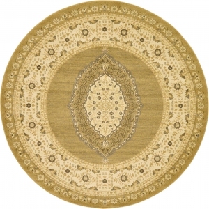 圆形古典欧式地毯-ID:4003252